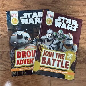 Set of 2 Disney Star Wars Early Reader Books – Level 2